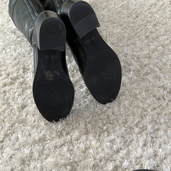 Vince Camuto Bendra Leather Over The Knee Braided Riding Boot - Picture 3 of 3